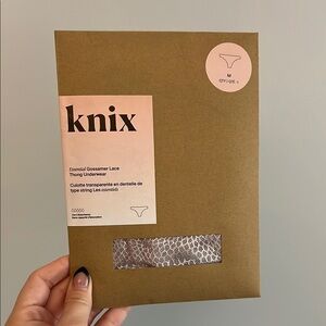 Knix Gossamer Lace Thong Underwear unworn